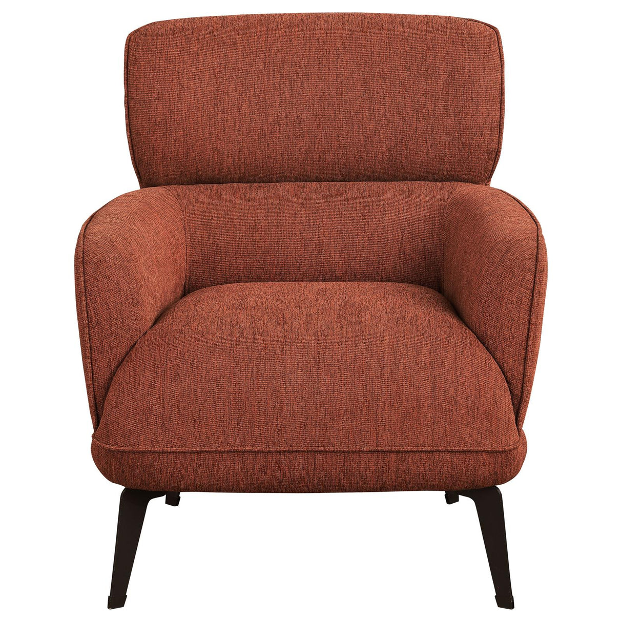 Andrea Heavy Duty High Back Accent Chair Orange - 903081 - Luna Furniture