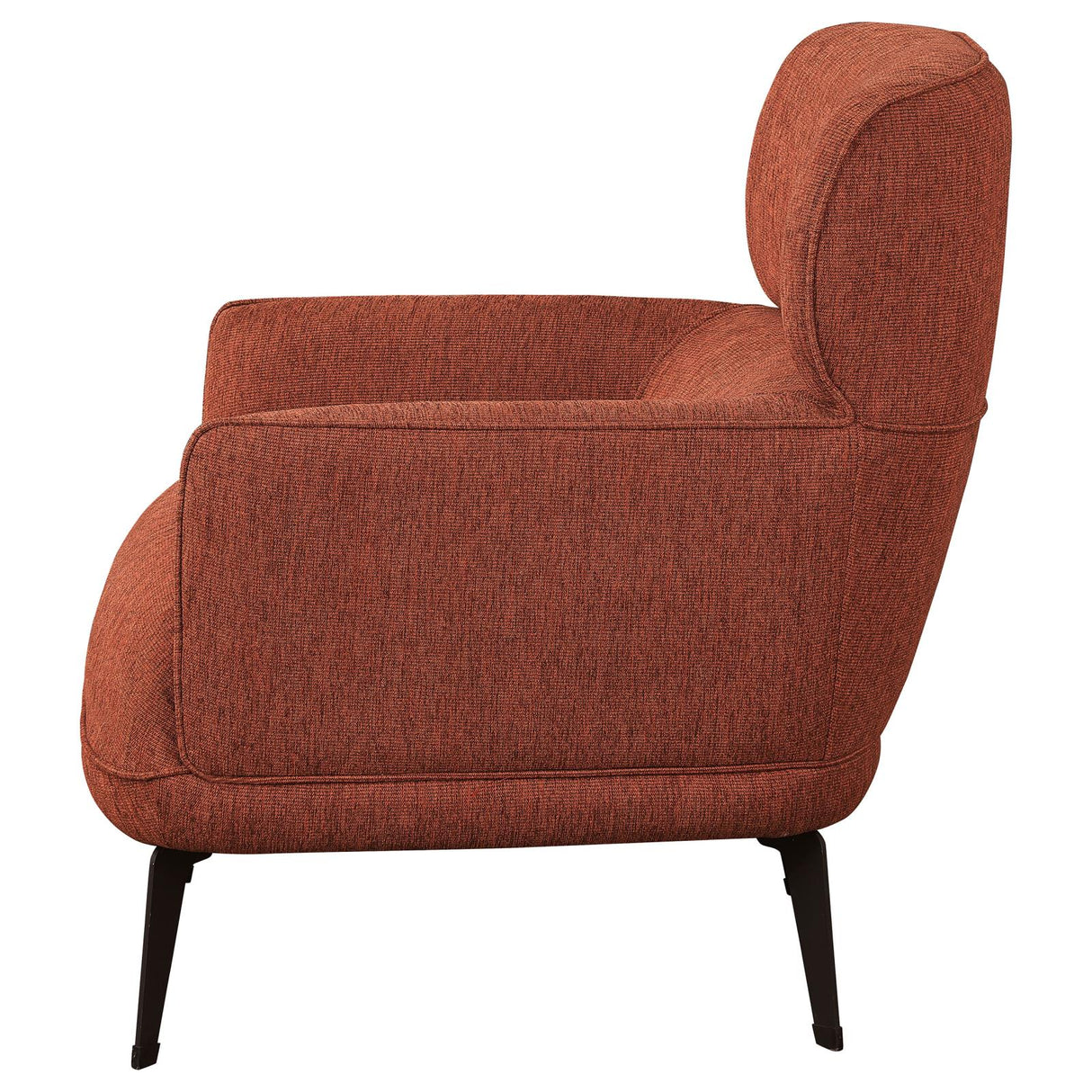 Andrea Heavy Duty High Back Accent Chair Orange - 903081 - Luna Furniture