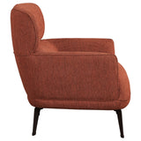 Andrea Heavy Duty High Back Accent Chair Orange - 903081 - Luna Furniture