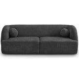 Anna French Boucle Sofa Grey - AFC01883 - Luna Furniture