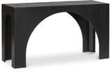 Arch Console Table Black from Meridian - Luna Furniture