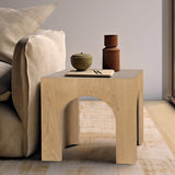 Arch End Table Natural from Meridian - Luna Furniture