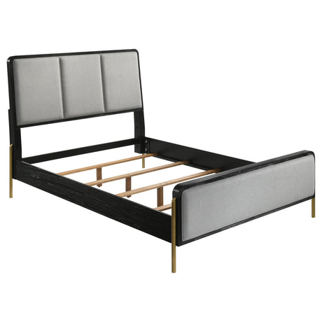 Arini 4-piece Eastern King Bedroom Set Black and Grey - 224331KE-S4 - Luna Furniture