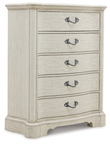 Arlendyne Antique White Chest of Drawers from Ashley - Luna Furniture