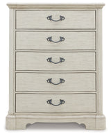 Arlendyne Antique White Chest of Drawers from Ashley - Luna Furniture