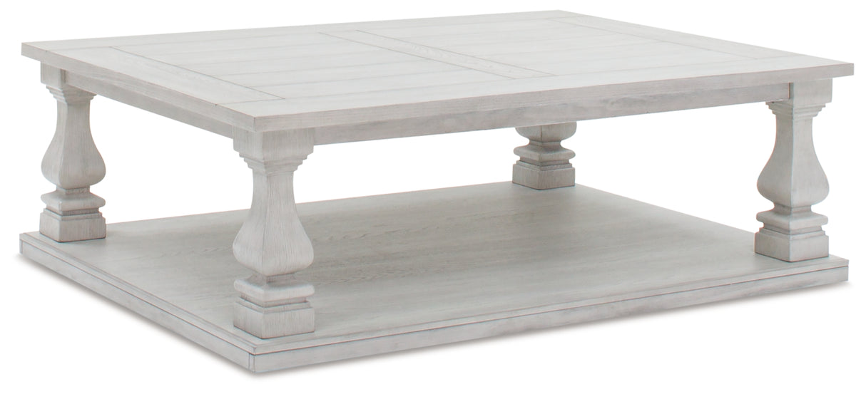 Arlendyne Antique White Coffee Table from Ashley - Luna Furniture