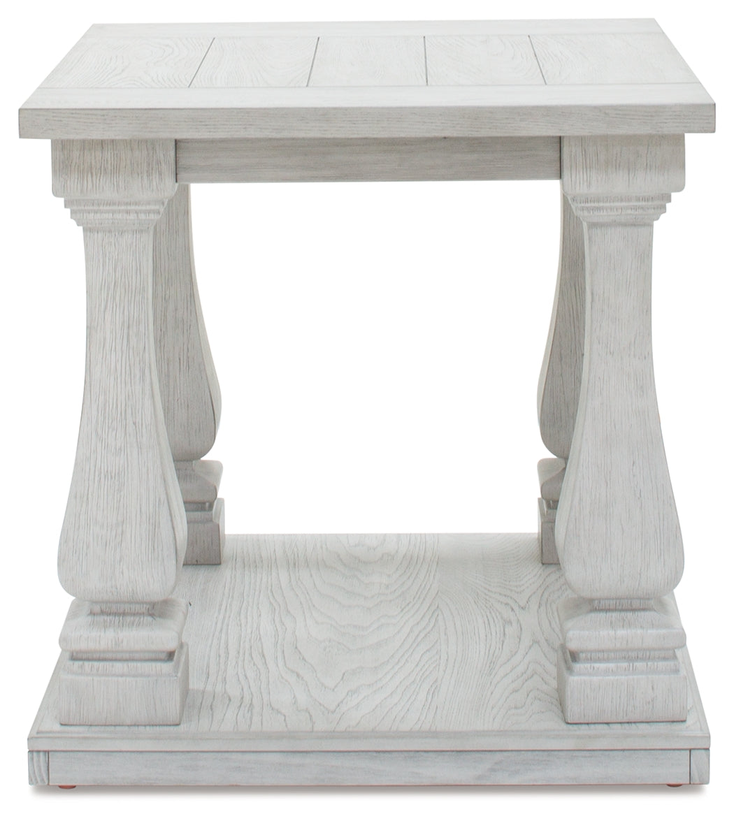 Arlendyne Antique White End Table from Ashley - Luna Furniture