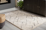 Ashbertly Gray/Cream Medium Rug from Ashley - Luna Furniture