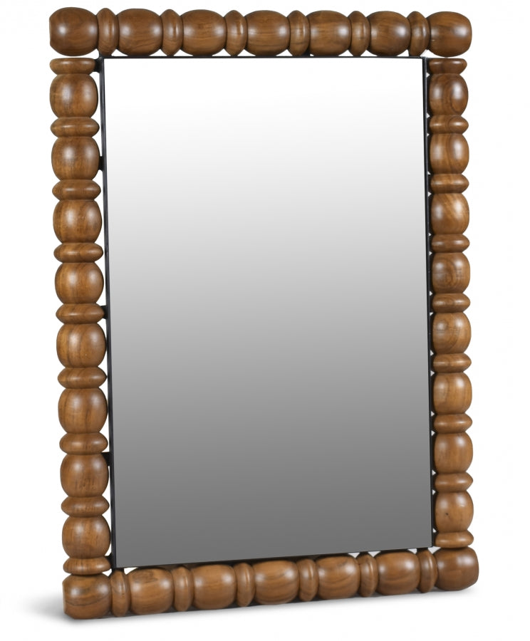 Aubrey Mirror Brown from Meridian - Luna Furniture