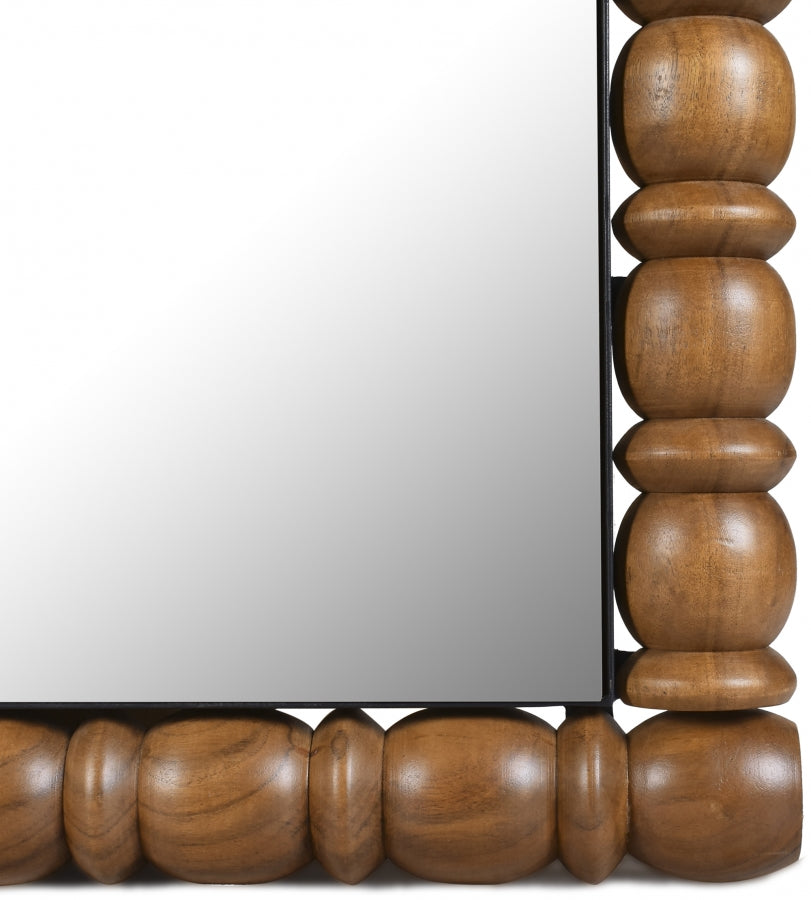 Aubrey Mirror Brown from Meridian - Luna Furniture