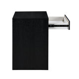 August Nightstand Black from Meridian - Luna Furniture