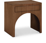 August Nightstand Brown from Meridian - Luna Furniture