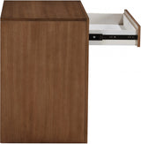 August Nightstand Brown from Meridian - Luna Furniture