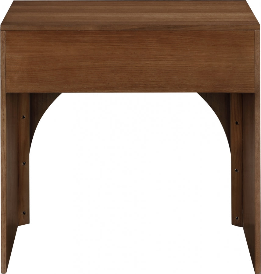 August Nightstand Brown from Meridian - Luna Furniture