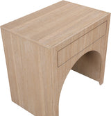 August Nightstand Natural from Meridian - Luna Furniture