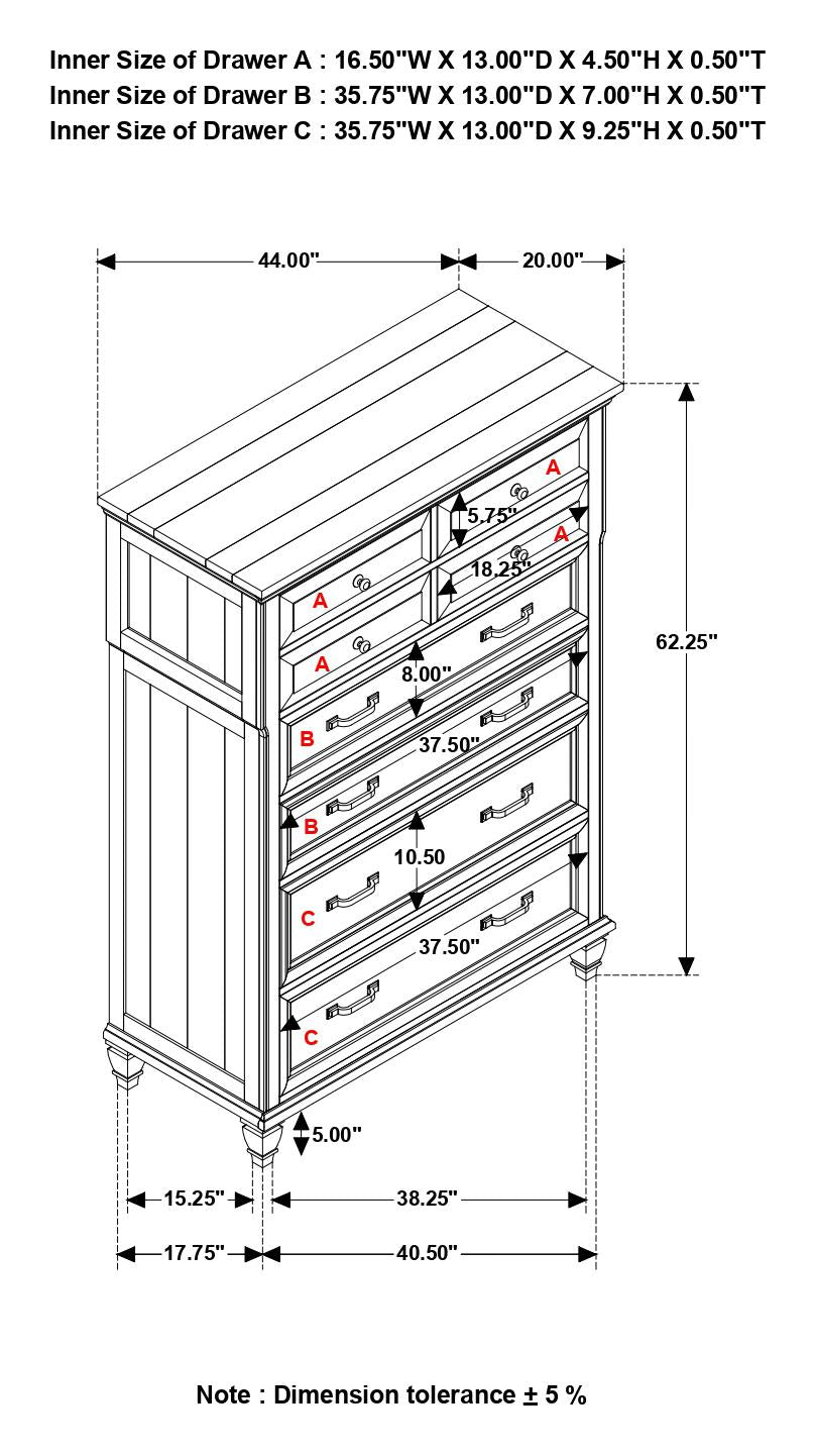 Avenue Chest Coaster Furniture