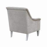 Avonlea Gray Sloped Arm Tufted Chair from Coaster - Luna Furniture