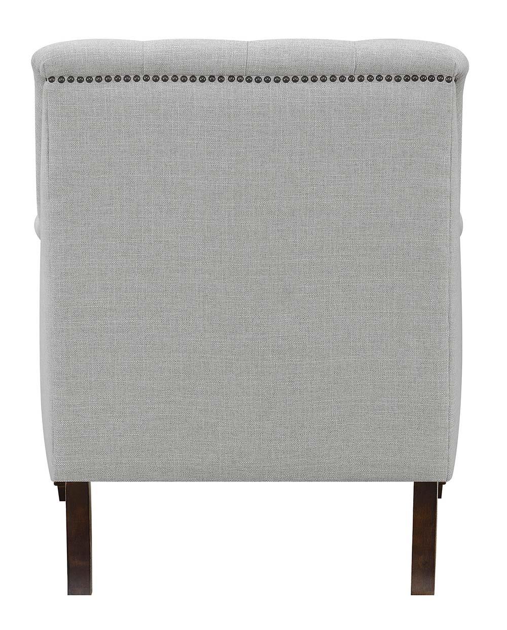 Avonlea Gray Sloped Arm Upholstered Chair from Coaster - Luna Furniture