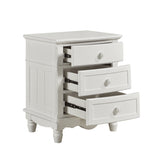 Clementine White Nightstand from Homelegance - Luna Furniture