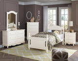 Clementine White Nightstand from Homelegance - Luna Furniture