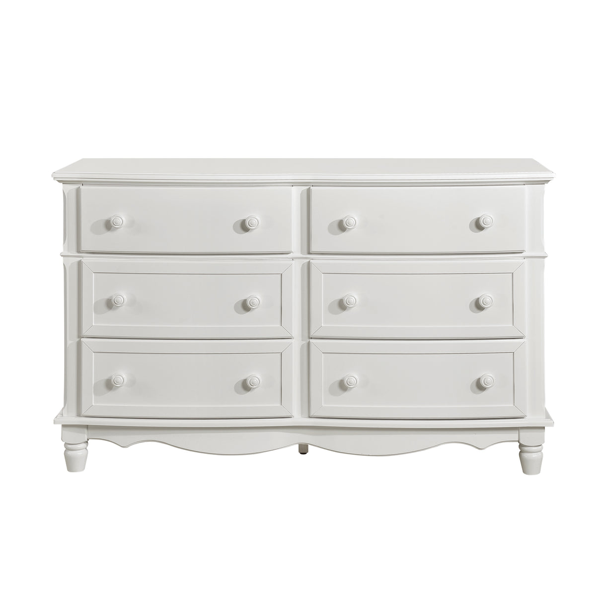 Clementine White Dresser from Homelegance - Luna Furniture