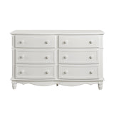 Clementine White Dresser from Homelegance - Luna Furniture