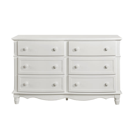 Clementine White Dresser from Homelegance - Luna Furniture