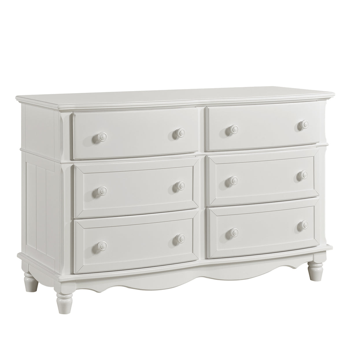 Clementine White Dresser from Homelegance - Luna Furniture