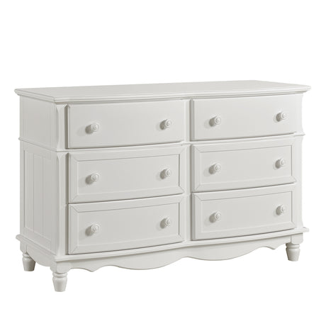 Clementine White Dresser from Homelegance - Luna Furniture