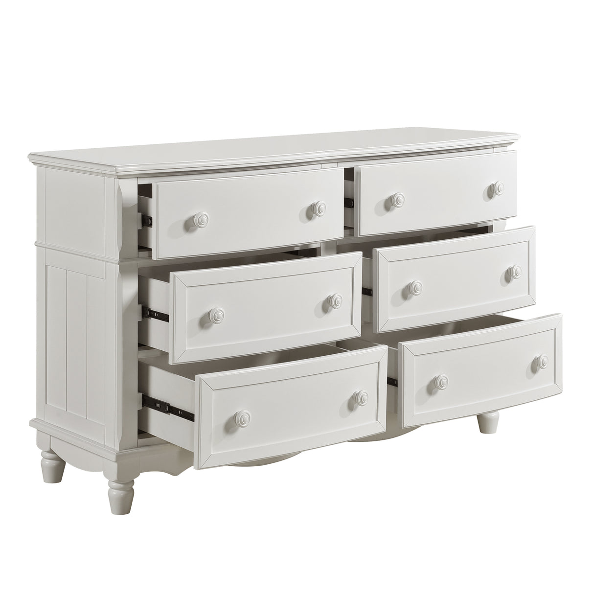 Clementine White Dresser from Homelegance - Luna Furniture