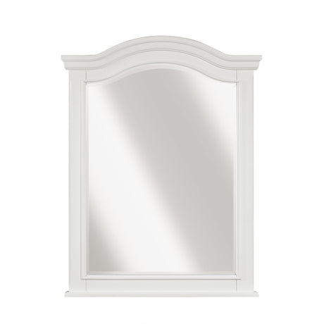 Clementine White Mirror (Mirror Only) from Homelegance - Luna Furniture