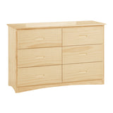 Bartly Pine Dresser from Homelegance - Luna Furniture