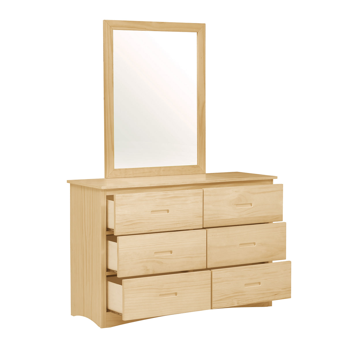 Bartly Pine Dresser from Homelegance - Luna Furniture