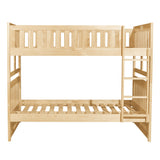 Bartly Pine Full/Full Bunk Bed from Homelegance - Luna Furniture