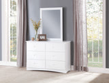 Galen White Dresser from Homelegance - Luna Furniture