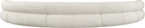 Bale Chenille Fabric 5 pc. Sectional Cream from Meridian - Luna Furniture