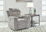 Barnsana Ash Power Recliner - 3320198 - Luna Furniture