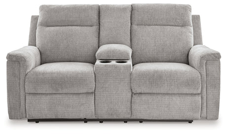 Barnsana Ash Power Reclining Loveseat with Console - 3320196 - Luna Furniture