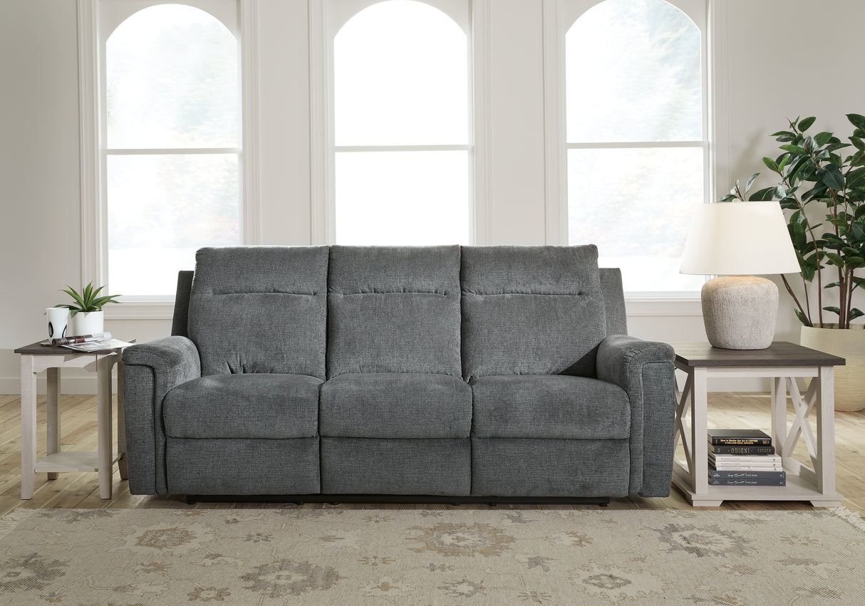 Barnsana Gravel Power Reclining Sofa - 3320287 - Luna Furniture