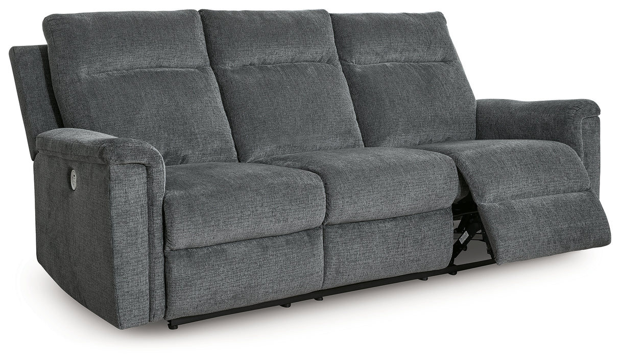 Barnsana Gravel Power Reclining Sofa - 3320287 - Luna Furniture