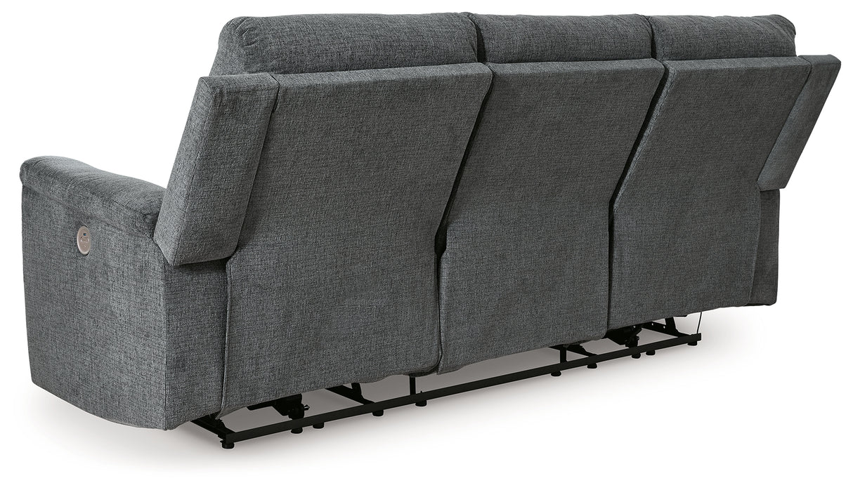 Barnsana Gravel Power Reclining Sofa - 3320287 - Luna Furniture