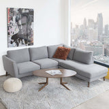 Batres Sectional Sofa Rigth Sectional / Grey - AFC00597 - Luna Furniture