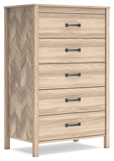 Battelle Tan Chest of Drawers from Ashley - Luna Furniture