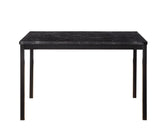 Tempe Black Marble-Top Dining Table -  Homelegance - Luna Furniture