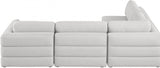 Beckham Beige Linen Textured Modular Sectional from Meridian - Luna Furniture