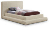 Dane Beige Teddy Fabric Twin Bed from Meridian - Luna Furniture