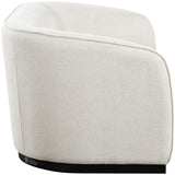 Beige Mylah Polyester Fabric Loveseat from Meridian - Luna Furniture