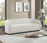 Beige Mylah Polyester Fabric Sofa from Meridian - Luna Furniture