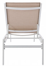 Santorini Beige Outdoor Patio Chaise Lounge Chair from Meridian - Luna Furniture