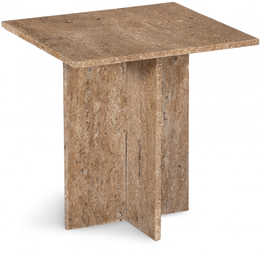 Beige Verona End Table from Meridian - Luna Furniture